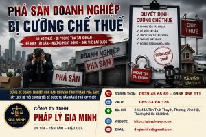 Phá Sản Doanh Nghiệp Bị Cưỡng Chế Thuế