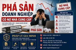 Phá Sản Doanh Nghiệp Có Nợ Nhà Cung Cấp