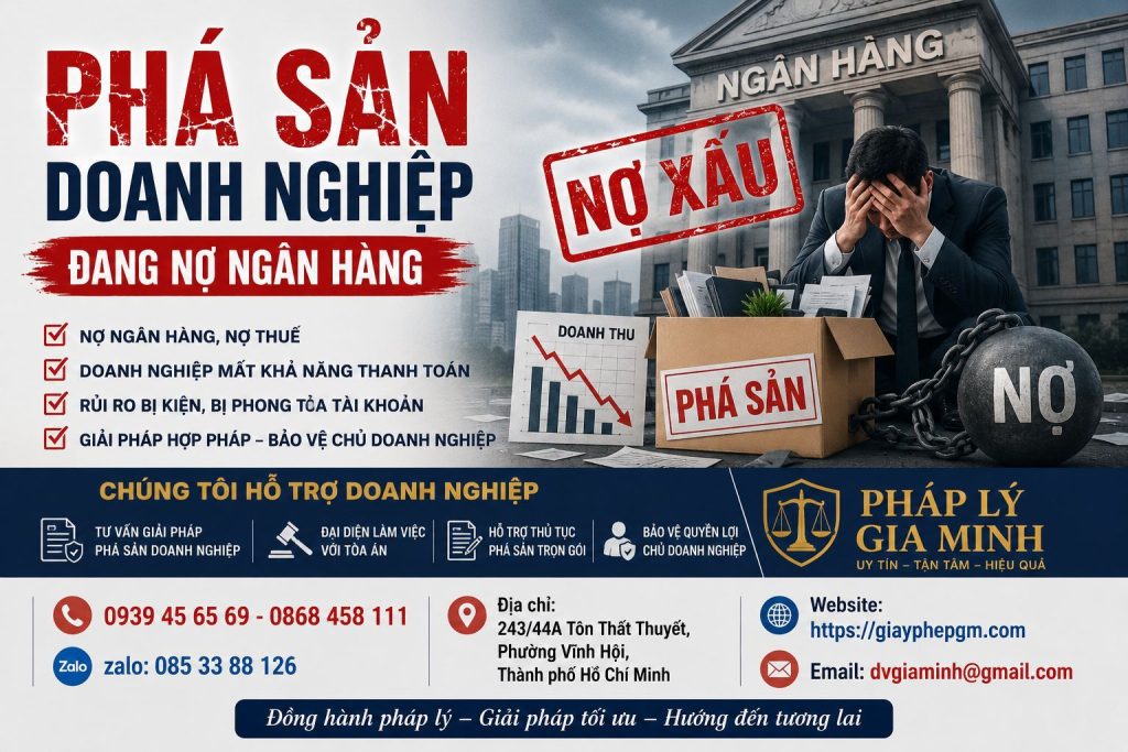 Phá Sản Doanh Nghiệp Đang Nợ Ngân Hàng