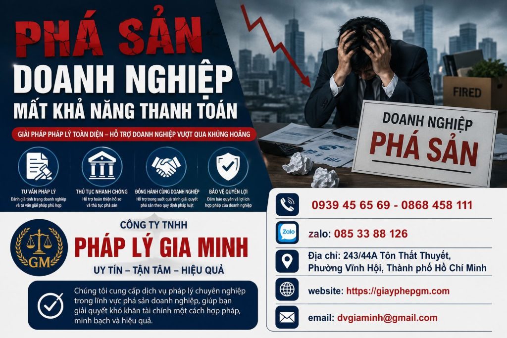 Phá Sản Doanh Nghiệp Mất Khả Năng Thanh Toán