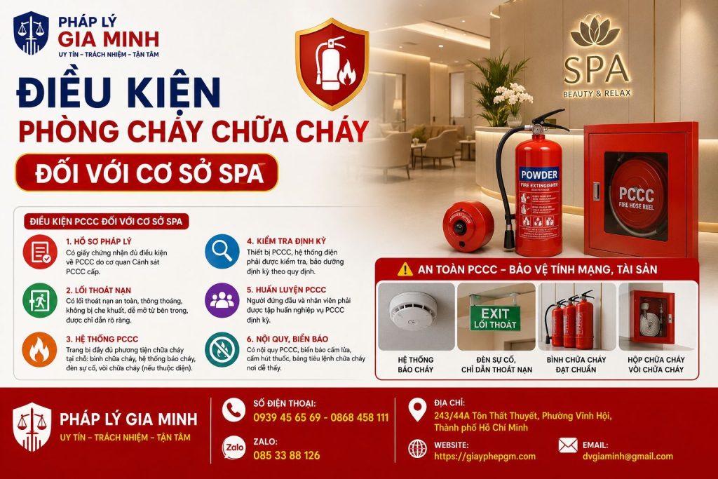 Điều kiện phòng cháy chữa cháy đối với cơ sở spa cần biết 1 Điều Kiện Phòng Cháy Chữa Cháy Đối Với Cơ Sở Spa