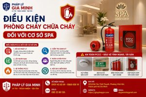 Điều Kiện Phòng Cháy Chữa Cháy Đối Với Cơ Sở Spa