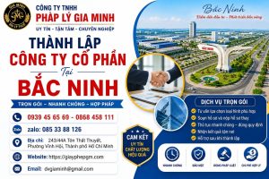 Thành Lập Công Ty Cổ Phần Tại Bắc Ninh