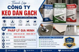 Thành Lập Công Ty Keo Dán Gạch