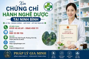 Xin Chứng Chỉ Hành Nghề Dược Tại Ninh Bình