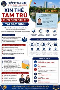 Xin Thẻ Tạm Trú Theo Diện Đầu Tư Tại Bắc Ninh