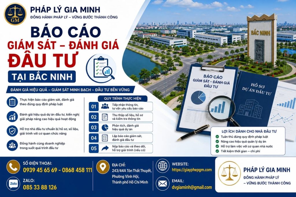 Báo cáo giám sát đánh giá đầu tư tại Bắc Ninh
