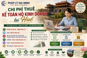 Chi phí thuê kế toán hộ kinh doanh tại Huế