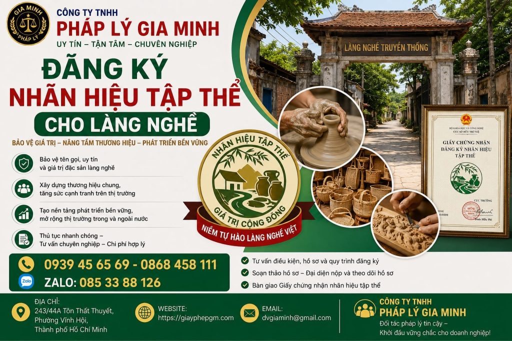 Đăng ký nhãn hiệu tập thể cho làng nghề đúng quy trình, bảo vệ giá trị sản phẩm 1 Đăng ký nhãn hiệu tập thể cho làng nghề