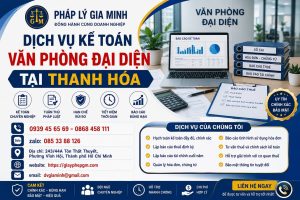 Dịch Vụ Kế Toán Văn Phòng Đại Diện Tại Thanh Hóa