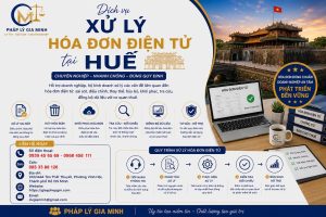 Dịch vụ xử lý hóa đơn điện tử tại Huế