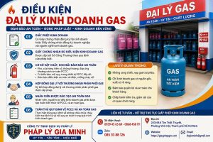 Điều kiện đại lý kinh doanh gas