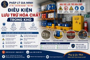 Điều kiện lưu trữ hóa chất trong kho