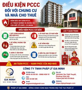 Điều kiện PCCC đối với chung cư và nhà cho thuê