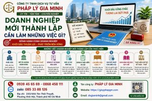 Doanh nghiệp mới thành lập cần làm những việc gì