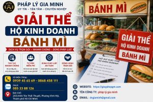 Giải thể hộ kinh doanh bánh mì
