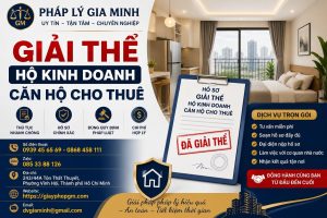 Giải thể hộ kinh doanh căn hộ cho thuê