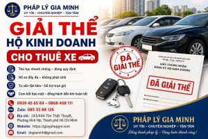 Giải thể hộ kinh doanh cho thuê xe