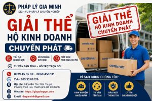 Giải thể hộ kinh doanh chuyển phát