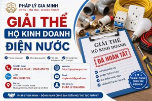 Giải thể hộ kinh doanh điện nước