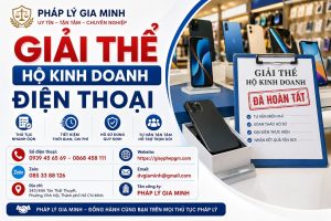 Giải thể hộ kinh doanh điện thoại