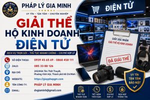 Giải thể hộ kinh doanh điện tử