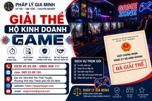 Giải thể hộ kinh doanh game