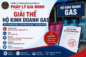Giải thể hộ kinh doanh gas