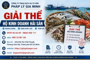 Giải thể hộ kinh doanh hải sản