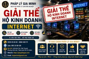 Giải thể hộ kinh doanh internet