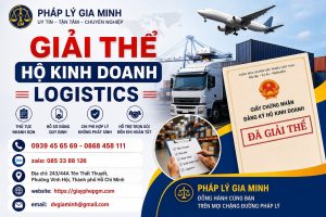 Giải thể hộ kinh doanh logistics