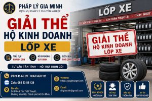 Giải thể hộ kinh doanh lốp xe