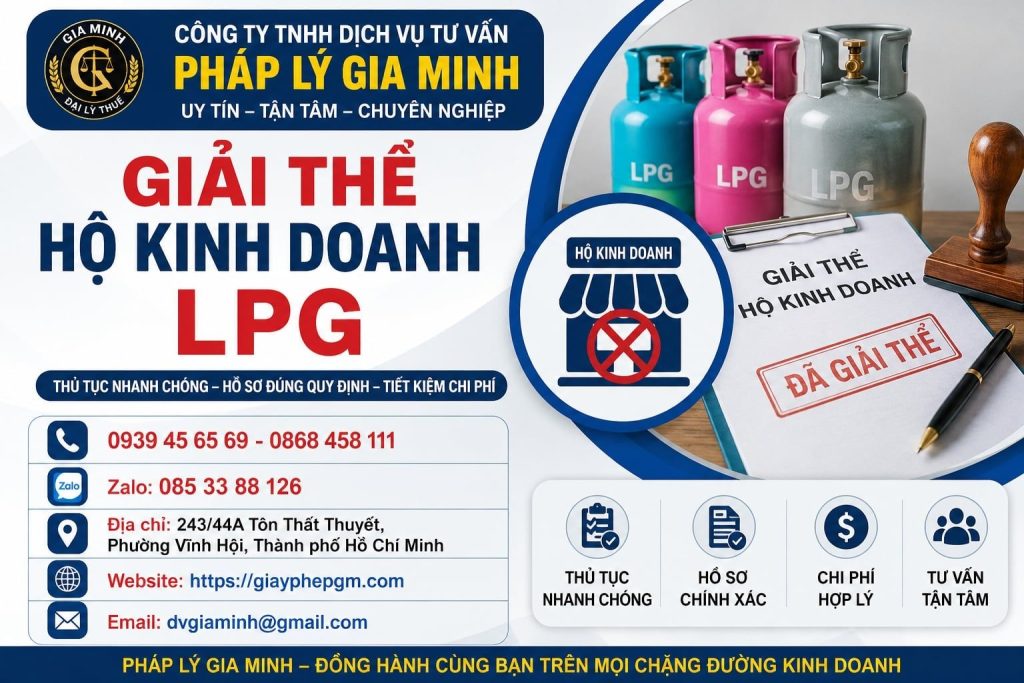 Giải thể hộ kinh doanh LPG