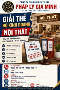 Giải thể hộ kinh doanh nội thất