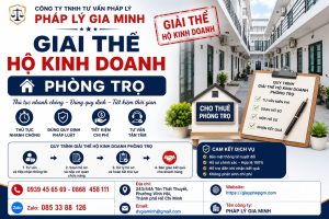 Giải thể hộ kinh doanh phòng trọ
