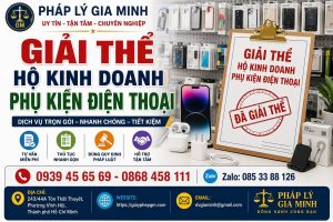 Giải thể hộ kinh doanh phụ kiện điện thoại