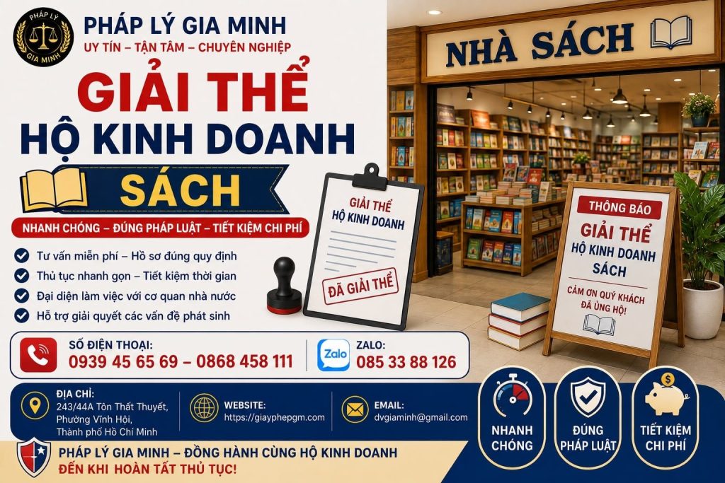 Giải thể hộ kinh doanh sách