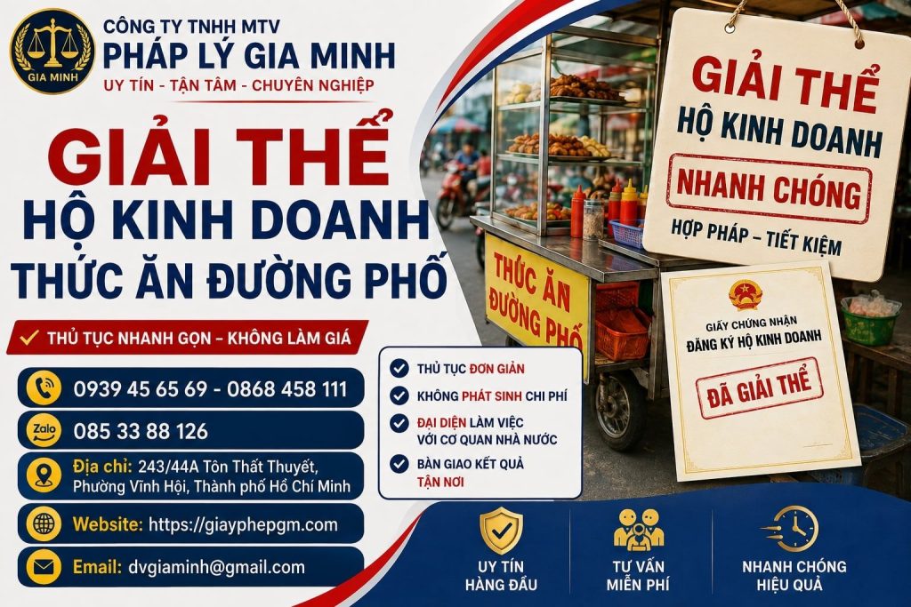 Giải thể hộ kinh doanh thức ăn đường phố – Dừng bán đúng cách, xử lý gọn thuế và nghĩa vụ còn lại 1 Giải thể hộ kinh doanh thức ăn đường phố