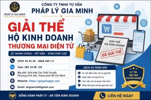 Giải thể hộ kinh doanh thương mại điện tử