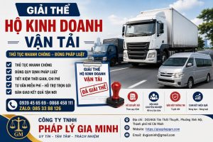 Giải thể hộ kinh doanh vận tải