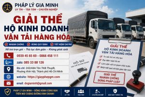 Giải thể hộ kinh doanh vận tải hàng hóa