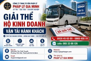 Giải thể hộ kinh doanh vận tải hành khách