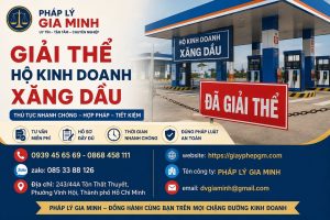 Giải thể hộ kinh doanh xăng dầu