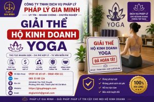 Giải thể hộ kinh doanh yoga
