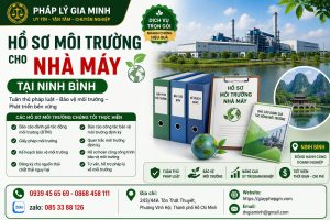 Hồ sơ môi trường cho nhà máy tại Ninh Bình