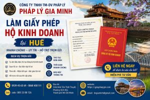 Làm giấy phép hộ kinh doanh tại Huế