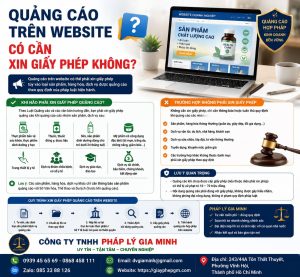 Quảng cáo trên website có cần xin giấy phép không