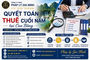 Quyết toán thuế cuối năm tại Cao Bằng