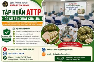 Tập huấn ATTP cơ sở sản xuất chả lụa