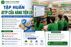 Tập huấn ATTP cửa hàng tiện lợi